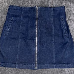 Denim skirt